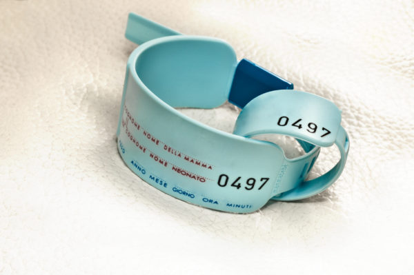 newborn and mother hospital wristbands