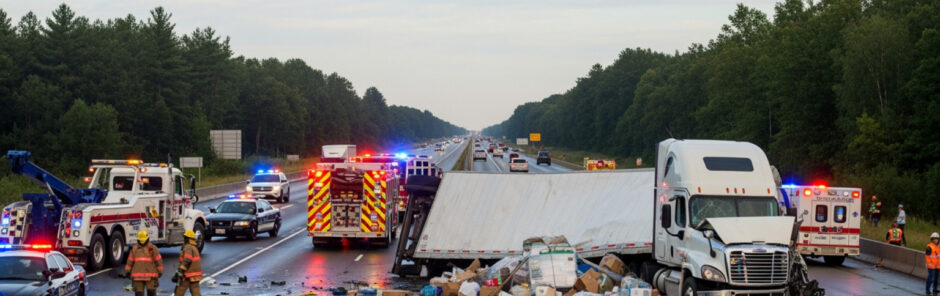 Semi truck accident claims