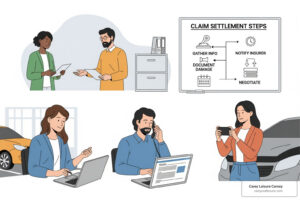 how to settle a car accident claim without a lawyer