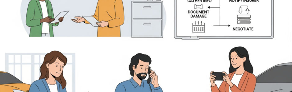 how to settle a car accident claim without a lawyer