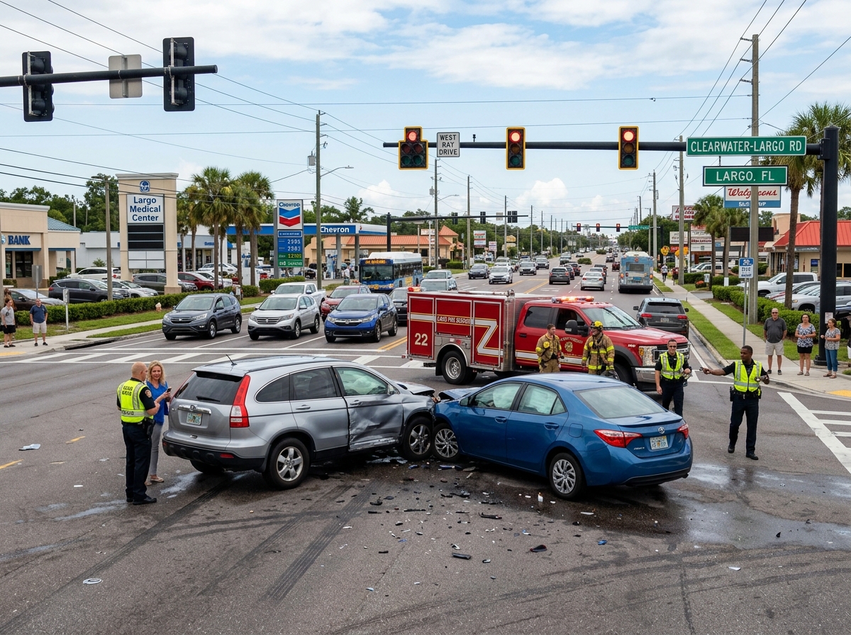 Largo Florida car accident