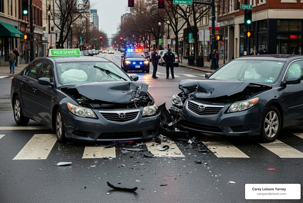 rideshare vehicle accident - Rideshare accident lawsuit
