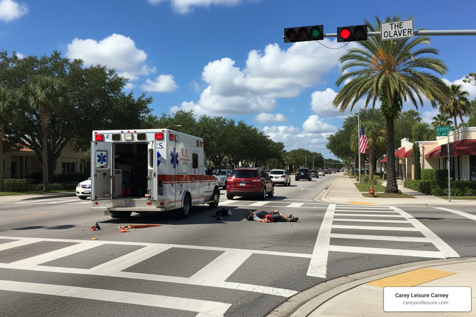 pedestrian lawyer crosswalk accident Clearwater FL serious injury