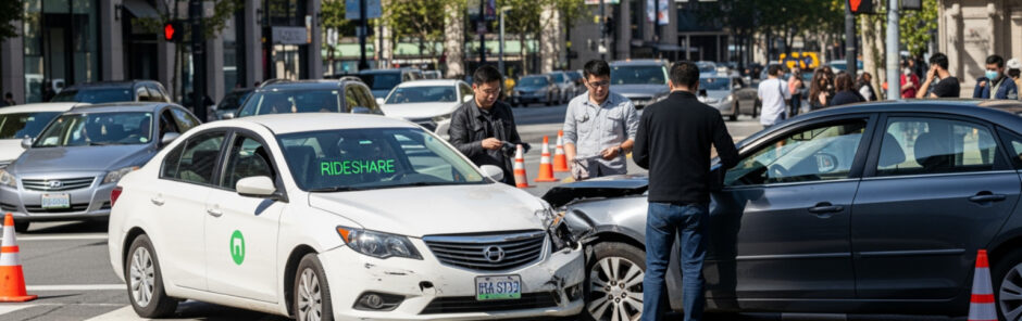 rideshare vehicle accident - rideshare accident vehicles