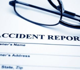 Medical bills and auto insurance claim documentation