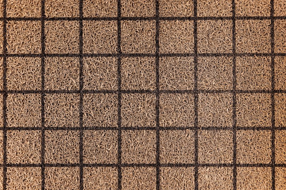 loose commercial floor mat trip hazard