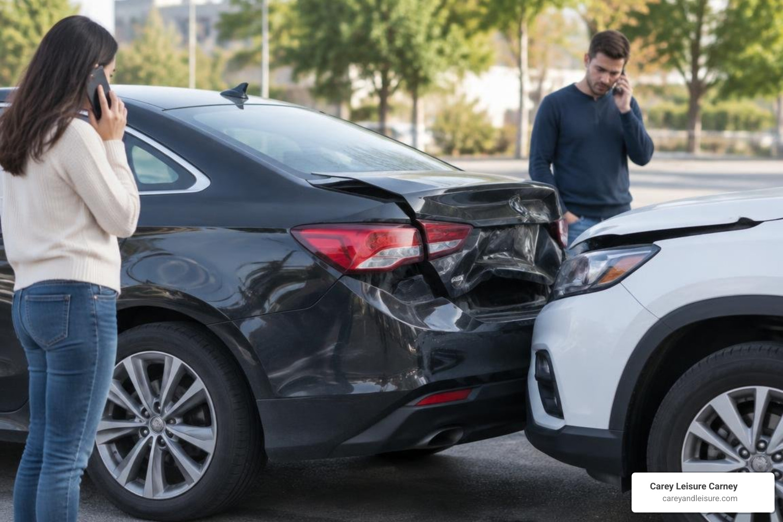 Uber car accident