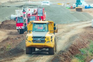 construction truck accident