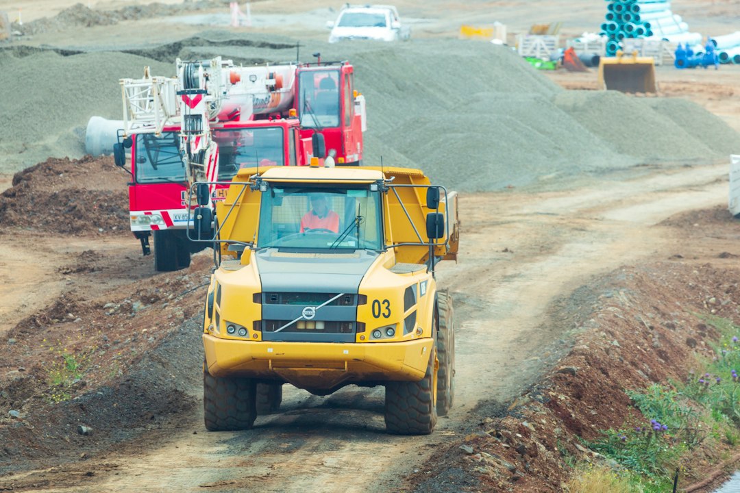 construction truck accident